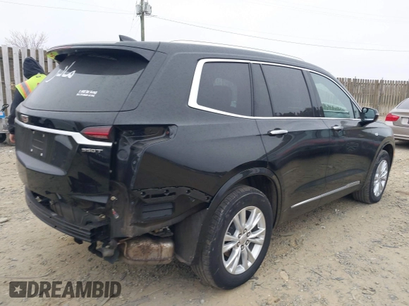 2024 Cadillac XT6 Luxury with VIN 1GYKPBR47RZ723532, listed as a IAAI auction lot 41758065 with 31,712 mi miles. Bid and sale history available at carsss.com. Image 4.