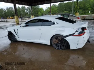 2015 Lexus RC F z VIN JTHHP5BC1F5002241, wystawiony jako Copart lot #55153915 z przebiegiem 106 196 mil mil oraz Szkoda całkowita • Salvage title. Historia ofert i sprzedaży dostępna na DreamBid. Obrazek 2.