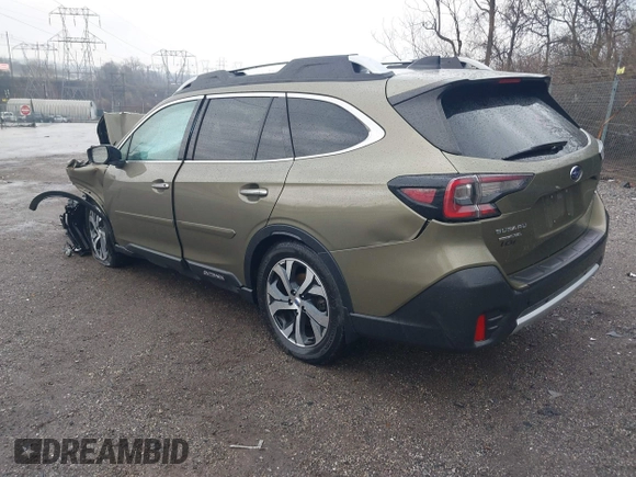 2020 Subaru Outback Touring z VIN 4S4BTAPC9L3267268, wystawiony jako IAAI lot #41865981 z przebiegiem Nie podano mil oraz . Historia ofert i sprzedaży dostępna na DreamBid. Obrazek 3.