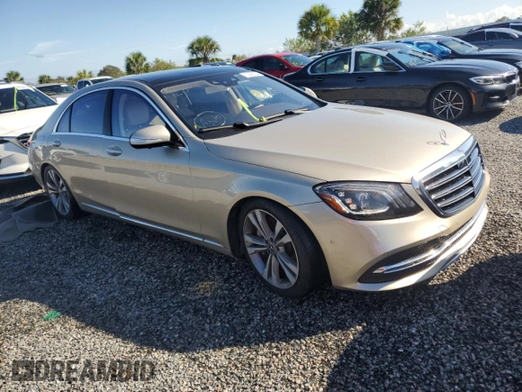 2019 Mercedes-Benz S 450 z VIN WDDUG6EB6KA460132, wystawiony jako Copart lot #73942904 z przebiegiem Nie podano mil oraz Nie do naprawy • Non repairable. Historia ofert i sprzedaży dostępna na DreamBid. Obrazek 4.