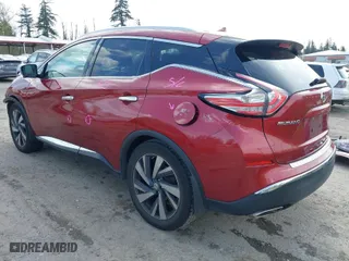 2015 Nissan Murano SV with VIN 5N1AZ2MH1FN254216, listed as a IAAI auction lot 41989152 with 142,378 mi miles. Bid and sale history available at carsss.com. Image 3.