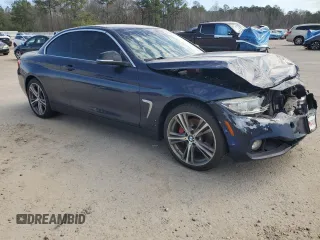 2015 BMW 4 Series 435i xDrive with VIN WBA3T7C5XFPW79549, listed as a Copart auction lot 47806745 with 113,428 mi miles and Salvage title. Bid and sale history available at DreamBid. Image 4.