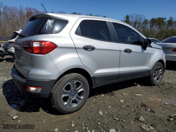 2020 Ford EcoSport S with VIN MAJ3S2FE9LC371673, listed as a Copart auction lot 49506215 with 67,881 mi miles and Salvage Title. Bid and sale history available at carsss.com. Image 3.