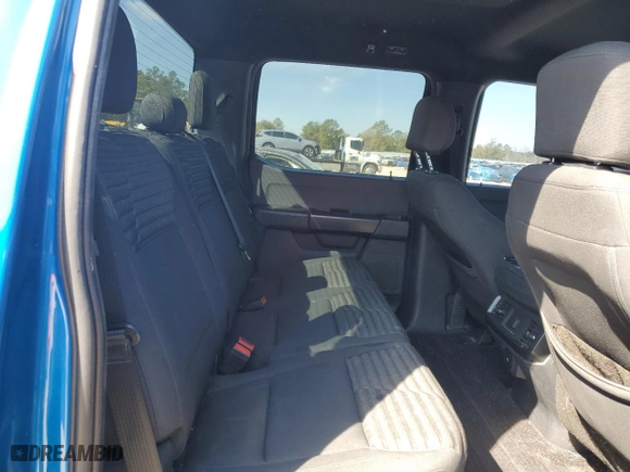 2021 Ford F-150 XL with VIN 1FTEW1CPXMFA98377, listed as a Copart auction lot 47035165 with 0 mi miles and Salvage Title. Bid and sale history available at carsss.com. Image 10.