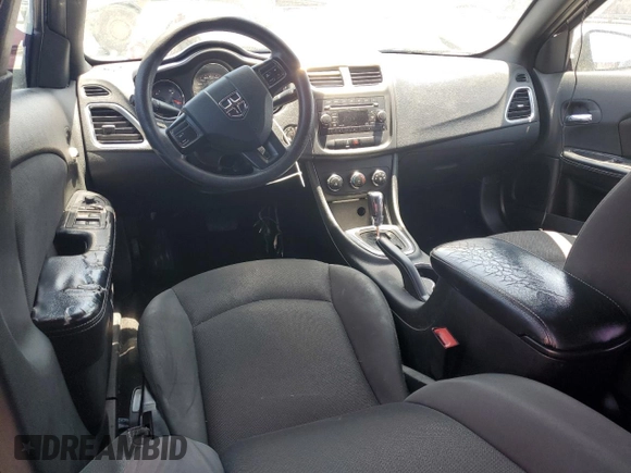 2014 Dodge Avenger SE with VIN 1C3CDZAB4EN182323, listed as a Copart auction lot 61045705 with 166,713 mi miles and Salvage title. Bid and sale history available at DreamBid. Image 8.