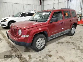 2011 Jeep Patriot Sport with VIN 1J4NF1GB3BD129017, listed as a Copart auction lot 48404185 with 37,333 mi miles and Non Repairable. Bid and sale history available at carsss.com. Image 1.