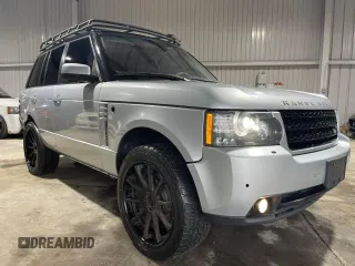 2011 Land Rover Range Rover HSE Lux with VIN SALMF1D42BA355759, listed as a Copart auction lot 52832745 with 77,618 mi miles and Salvage Title. Bid and sale history available at DreamBid. Image 1.