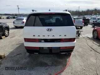 2025 Hyundai Santa Fe Calligraphy z VIN 5NMP54GL8SH116265, wystawiony jako Copart lot #49860135 z przebiegiem 1 089 mil mil oraz Szkoda całkowita • Salvage title. Historia ofert i sprzedaży dostępna na DreamBid. Obrazek 6.