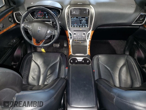 2017 Lincoln MKX Reserve with VIN 2LMPJ8LR7HBL51633, listed as a Copart auction lot 51126965 with 76,307 mi miles and Salvage Title. Bid and sale history available at carsss.com. Image 8.
