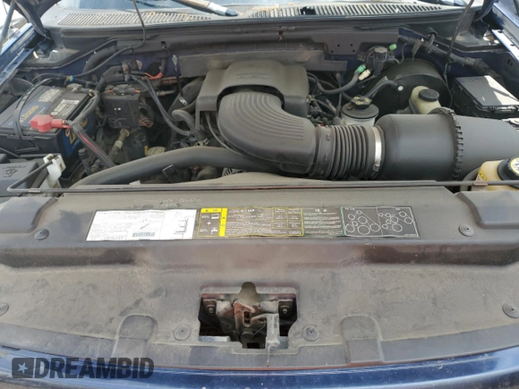 2003 Ford F-150 XL with VIN 2FTRX17WX3CB09775, listed as a Copart auction lot 56696415 with 226,460 mi miles and Salvage title. Bid and sale history available at DreamBid. Image 11.