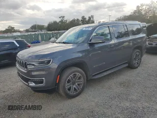 2022 Jeep Wagoneer Series III with VIN 1C4SJUDT6NS159103, listed as a Copart auction lot 79818974 with 38,124 mi miles and Non repairable. Bid and sale history available at DreamBid. Image 1.