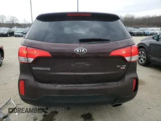 2014 Kia Sorento EX with VIN 5XYKUDA7XEG452703, listed as a Copart auction lot 47835975 with 155,333 mi miles and Salvage title. Bid and sale history available at DreamBid. Image 6.
