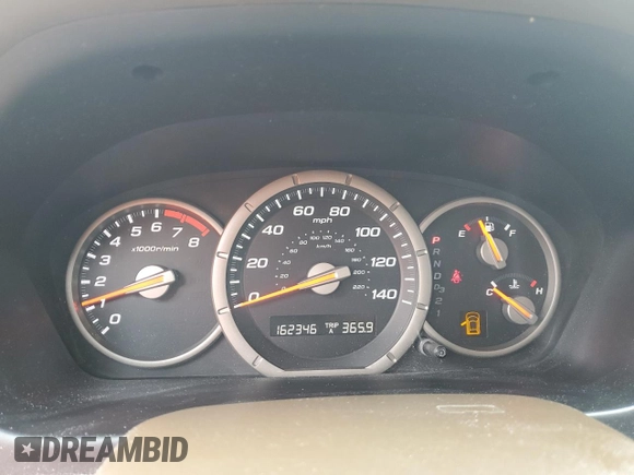 2007 Honda Pilot EX-L with VIN 2HKYF18517H536587, listed as a Copart auction lot 51459635 with 162,346 mi miles and Salvage Title. Bid and sale history available at DreamBid. Image 9.