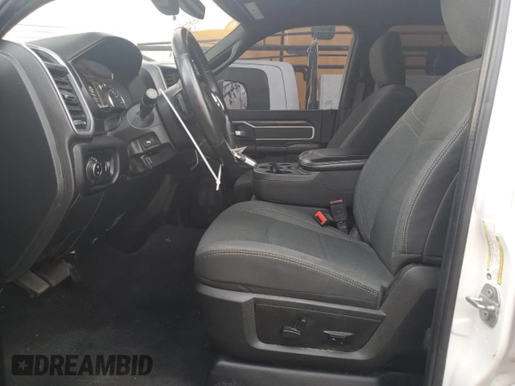 2021 Ram 2500 Big Horn with VIN 3C6UR5DL5MG633465, listed as a Copart auction lot 47214265 with 73,636 mi miles and Salvage Title. Bid and sale history available at carsss.com. Image 7.