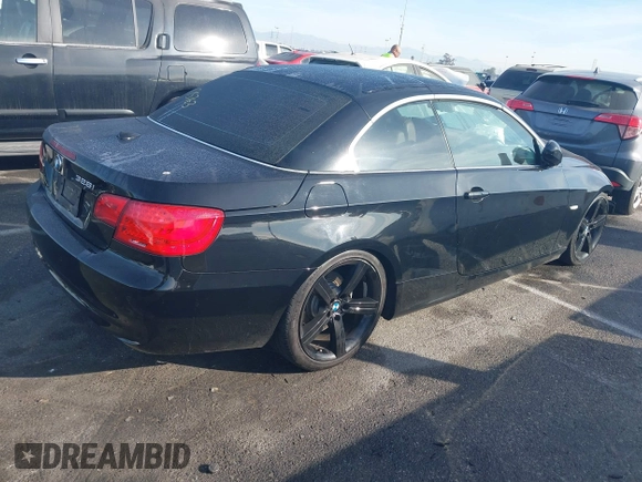 2011 BMW 3 Series 328i with VIN WBADW3C52BE538159, listed as a IAAI auction lot 41147161 with 1 mi miles. Bid and sale history available at carsss.com. Image 4.