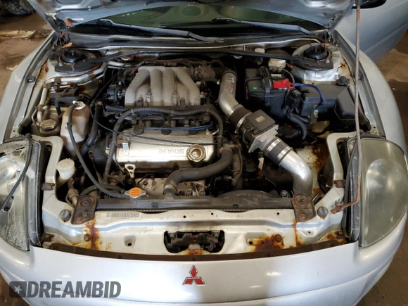 2001 Mitsubishi Eclipse with VIN 4A3AC54H21E173268, listed as a Copart auction lot 78784464 with 143,423 mi miles and Clean Title. Bid and sale history available at DreamBid. Image 11.