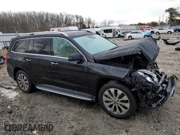 2018 Mercedes-Benz GLS 450 with VIN 4JGDF6EE9JB153789, listed as a Copart auction lot 36778764 with 46,027 mi miles and . Bid and sale history available at DreamBid. Image 4.