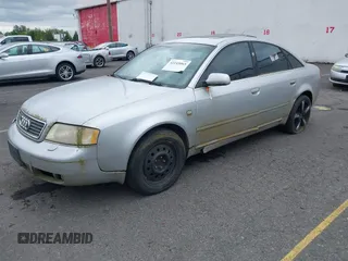 2001 Audi A6 z VIN WAUEH64B91N163597, wystawiony jako IAAI lot #42245065 z przebiegiem Nie podano mil oraz . Historia ofert i sprzedaży dostępna na DreamBid. Obrazek 2.