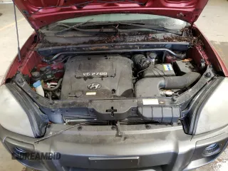 2007 Hyundai Tucson SE with VIN KM8JN12D67U612469, listed as a Copart auction lot 50362605 with 111,459 mi miles and Clean Title. Bid and sale history available at carsss.com. Image 12.