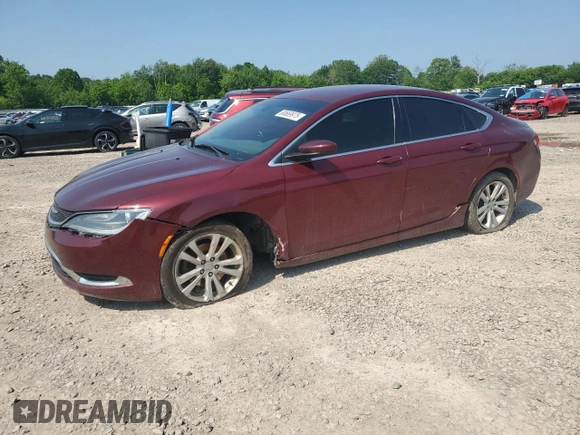 2015 Chrysler 200 Limited с VIN 1C3CCCAB9FN538427, выставлен на аукционе Copart как лот 60669975 с пробегом 161 977 миль миль и Списание • Salvage title. История ставок и продаж доступна на DreamBid. Изображение 1.
