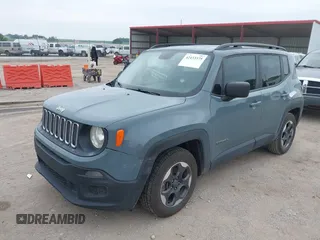 2017 Jeep Renegade Sport z VIN ZACCJAAB9HPF86929, wystawiony jako IAAI lot #42433375 z przebiegiem 218 378 mil mil oraz . Historia ofert i sprzedaży dostępna na DreamBid. Obrazek 2.