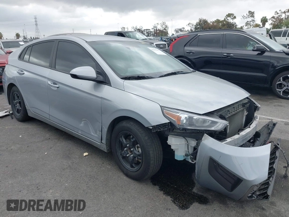 2022 Hyundai Ioniq Blue with VIN KMHC65LC2NU284905, listed as a IAAI auction lot 42193497 with 86,154 mi miles and . Bid and sale history available at DreamBid. Image 1.