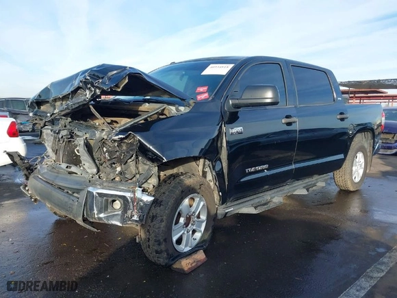 2014 Toyota Tundra 2WD Truck SR5 with VIN 5TFEY5F13EX161341, listed as a IAAI auction lot 40934818 with 170,441 mi miles. Bid and sale history available at carsss.com. Image 2.