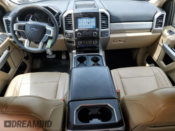 2018 Ford F-250 XL with VIN 1FT7W2BT7JEB87984, listed as a Copart auction lot 59357515 with 150,153 mi miles and Salvage title. Bid and sale history available at DreamBid. Image 8.