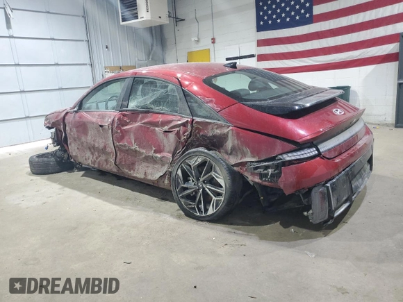 2024 Hyundai Ioniq 6 SEL z VIN KMHM34AC9RA059656, wystawiony jako Copart lot #46270405 z przebiegiem 12 758 mil mil oraz Szkoda całkowita • Salvage title. Historia ofert i sprzedaży dostępna na DreamBid. Obrazek 2.
