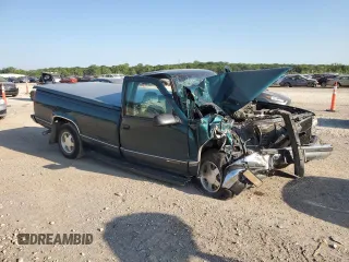 1996 Chevrolet Silverado 1500 with VIN 1GCEC14M6TZ154941, listed as a Copart auction lot 66361154 with 124,631 mi miles and Salvage Title. Bid and sale history available at DreamBid. Image 4.
