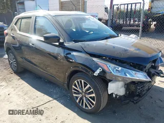 2021 Nissan Kicks SV with VIN 3N1CP5CV9ML523140, listed as a IAAI auction lot 42044267 with 51,182 mi miles and . Bid and sale history available at DreamBid. Image 1.