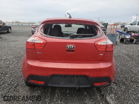 2015 Kia Rio LX with VIN KNADM5A34F6519485, listed as a Copart auction lot 79102184 with 109,982 mi miles and Clean Title. Bid and sale history available at carsss.com. Image 6.