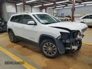 2020 Jeep Cherokee Altitude z VIN 1C4PJMLB7LD527790, wystawiony jako Copart lot #55960455 z przebiegiem Nie podano mil oraz Szkoda całkowita • Salvage title. Historia ofert i sprzedaży dostępna na DreamBid. Obrazek 4.