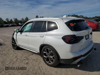 2022 BMW X3 xDrive30i with VIN 5UX53DP07N9M13593, listed as a Copart auction lot 82590314 with Not Provided miles and Salvage Title. Bid and sale history available at DreamBid. Image 2.