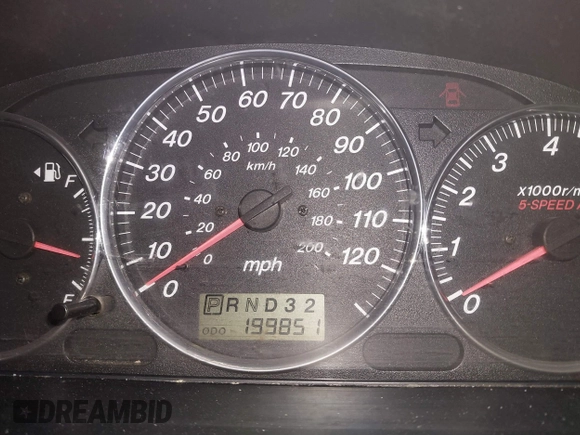 2005 Mazda MPV LX with VIN JM3LW28A350543216, listed as a IAAI auction lot 41417804 with 199,851 mi miles. Bid and sale history available at carsss.com. Image 7.