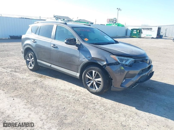 2018 Toyota RAV4 XLE with VIN 2T3RFREVXJW747570, listed as a IAAI auction lot 41484251 with 1 mi miles. Bid and sale history available at carsss.com. Image 1.