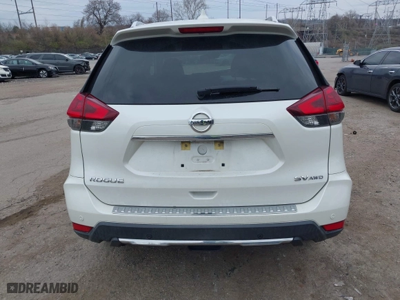 2020 Nissan Rogue SV with VIN KNMAT2MV7LP526019, listed as a IAAI auction lot 41910177 with 93,510 mi miles. Bid and sale history available at carsss.com. Image 17.