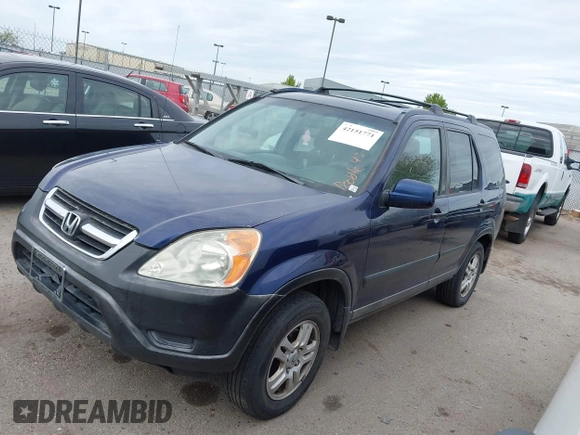 2003 Honda CR-V EX with VIN JHLRD78853C001990, listed as a IAAI auction lot 42151771 with 306,724 mi miles and . Bid and sale history available at carsss.com. Image 2.