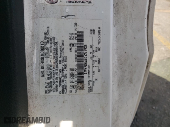 2013 Ford Mustang V6 with VIN 1ZVBP8EM9D5275936, listed as a Copart auction lot 54716455 with 225,596 mi miles and Salvage title. Bid and sale history available at DreamBid. Image 13.