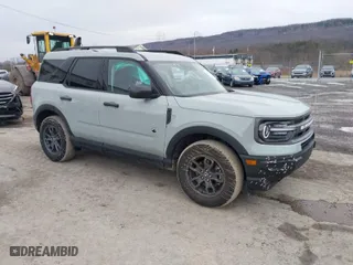 2024 Ford Bronco Sport Big Bend with VIN 3FMCR9B61RRF08432, listed as a IAAI auction lot 41653249 with 3,464 mi miles. Bid and sale history available at carsss.com. Image 1.