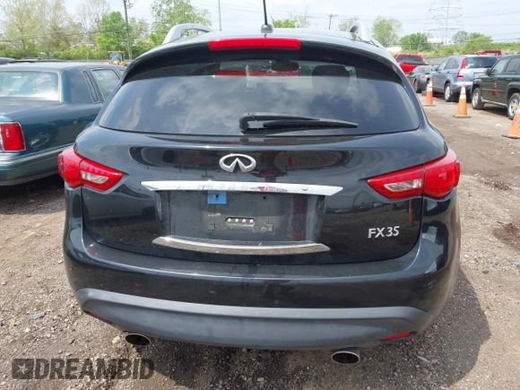2010 Infiniti FX35 with VIN JN8AS1MW4AM851803, listed as a IAAI auction lot 42156351 with 170,700 mi miles. Bid and sale history available at carsss.com. Image 16.