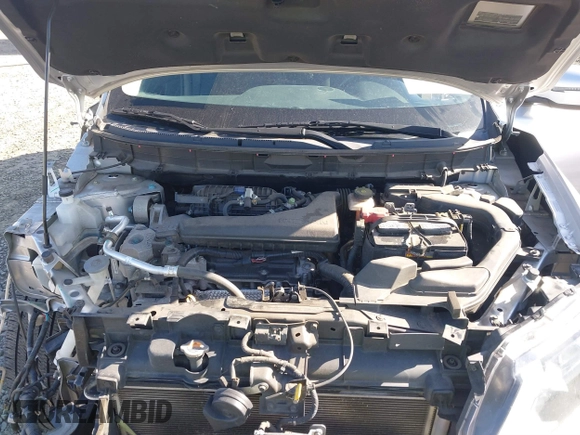 2017 Nissan Rogue SV with VIN KNMAT2MT4HP587849, listed as a IAAI auction lot 41759211 with 109,529 mi miles. Bid and sale history available at carsss.com. Image 10.