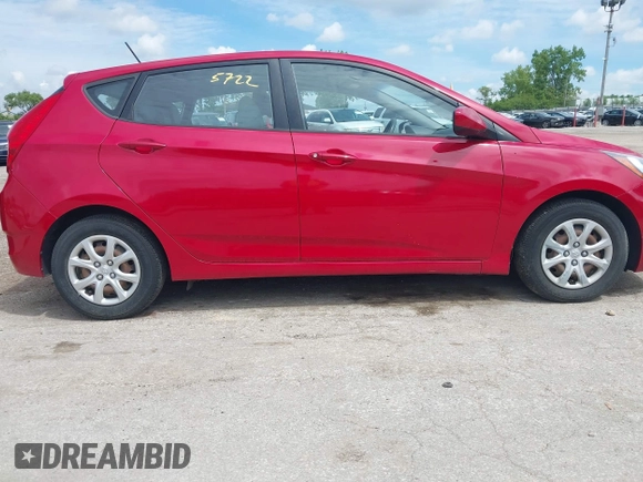 2014 Hyundai Accent GS with VIN KMHCT5AE9EU149143, listed as a IAAI auction lot 42365722 with 130,910 mi miles and . Bid and sale history available at DreamBid. Image 14.