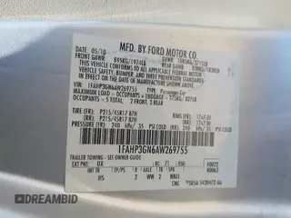 2010 Ford Focus SES with VIN 1FAHP3GN6AW269755, listed as a IAAI auction lot 42131011 with Not Provided miles and . Bid and sale history available at DreamBid. Image 9.