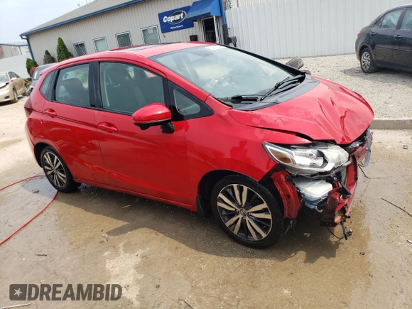 2015 Honda Fit EX-L with VIN 3HGGK5H8XFM752117, listed as a Copart auction lot 64971374 with 94,209 mi miles and Non Repairable. Bid and sale history available at carsss.com. Image 4.
