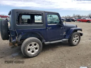 2013 Jeep Wrangler Sahara with VIN 1C4AJWBG3DL516842, listed as a Copart auction lot 49246065 with 129,594 mi miles and Salvage title. Bid and sale history available at DreamBid. Image 3.