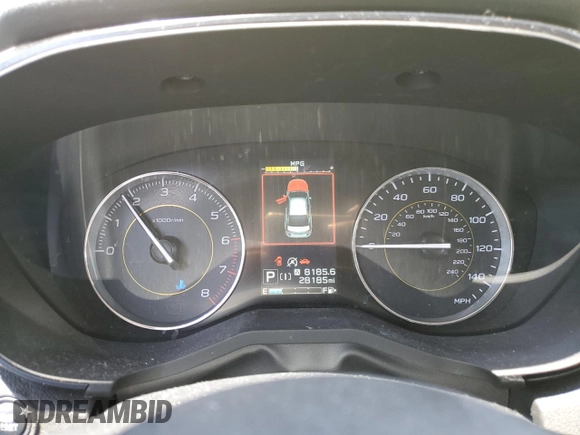 2023 Subaru Crosstrek Special Sports with VIN JF2GTHSCXPH243372, listed as a Copart auction lot 65011485 with 28,185 mi miles and Salvage title. Bid and sale history available at DreamBid. Image 9.