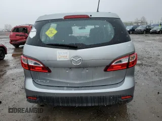 2014 Mazda 5 Touring with VIN JM1CW2CL3E0165593, listed as a Copart auction lot 53867365 with 250,927 mi miles and Salvage Title. Bid and sale history available at carsss.com. Image 6.