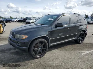 2006 BMW X5 3.0i with VIN 5UXFA13516LY48513, listed as a Copart auction lot 50846575 with 236,817 mi miles and Salvage Title. Bid and sale history available at carsss.com. Image 1.