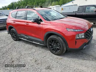 2022 Hyundai Santa Fe XRT with VIN 5NMS6DAJ3NH439139, listed as a Copart auction lot 52072454 with 28,342 mi miles and Salvage Title. Bid and sale history available at carsss.com. Image 4.